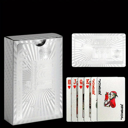 Multiple styles Color Playing Card Game Card Group Waterproof Poker Suit Magic Dmagic Package Board Game Gift Collection GLOBGRIP®