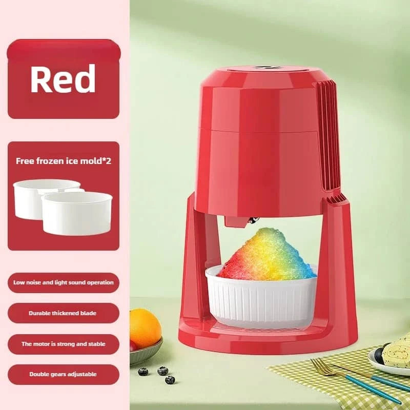 220V Automatic Electric Ice Shaver | Adjustable 2-speed Ice Crusher GLOBGRIP®