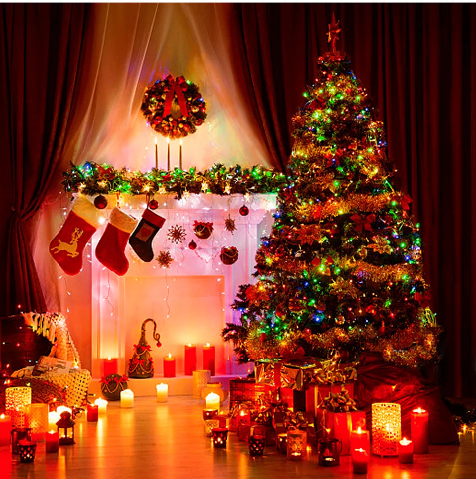 10M-100M Led Light String Street Garland Fairy Light 110V 220V Waterproof Outdoor Garden Party Wedding Christmas Decoration Lamp GLOBGRIP®