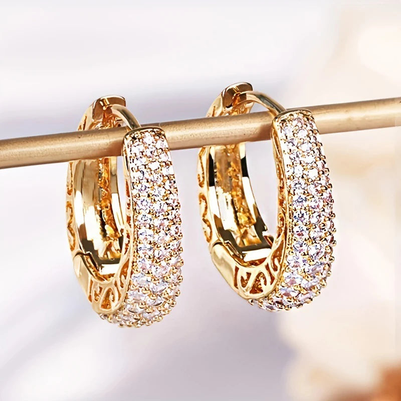 Boho High-end Zircon Decorative Earrings Suitable For Women To Wear Fashionable Jewelry For Summer Travel GLOBGRIP®