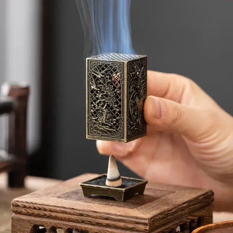 Square Vertical Incense Burner | Industrial Anti-Slip Solution GLOBGRIP®