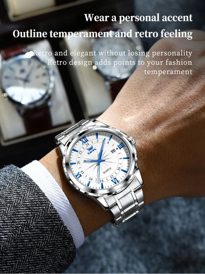 ✨ OPK Steel Belt Men’s Watch GLOBGRIP®