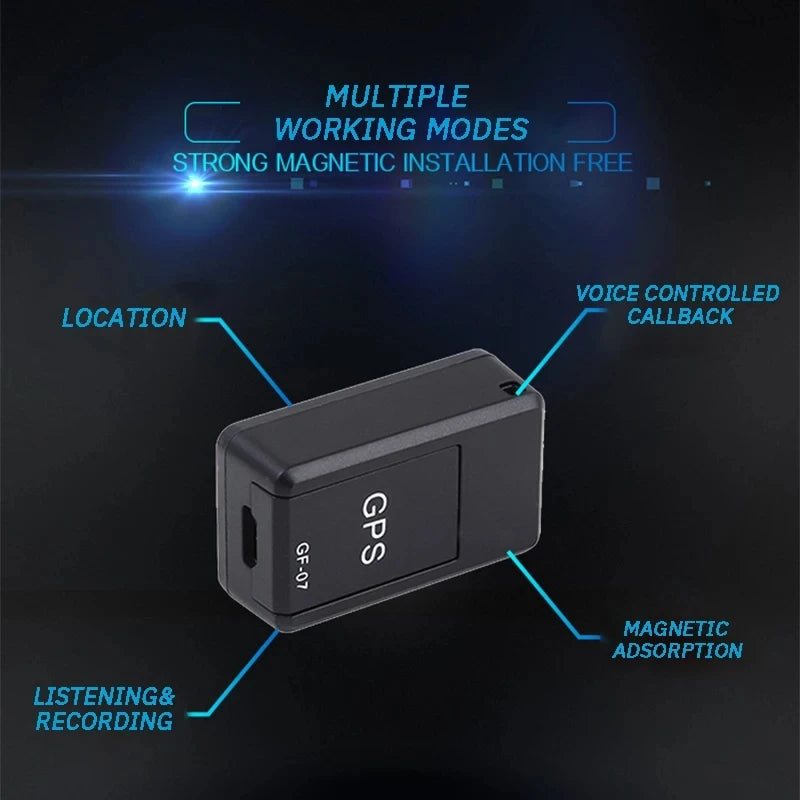 Mini GF-07 GPS Tracker Car Bike Bicycle Pets Children GLOBGRIP®