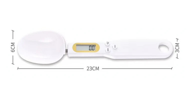 Weighing Spoon Scale | Digital Measuring Spoon for Kitchen & Baking | GLOBGRIP® GLOBGRIP®