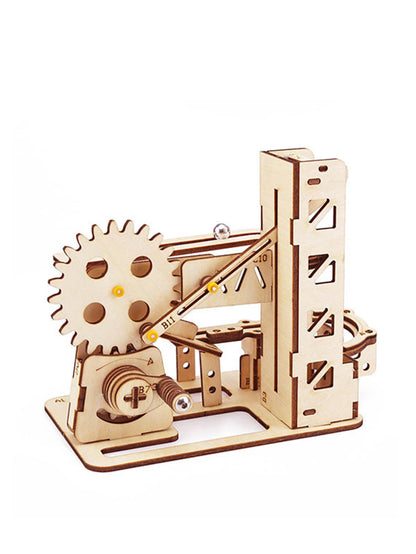 🌀 Spiral Marble Run 3D Wooden Puzzle GLOBGRIP®