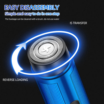 Men's Mini Electric Shaver Rechargeable Razor Epilator Women's Shaving Machine for Men Car Mini Shaver Electric Shaving Tools GLOBGRIP®