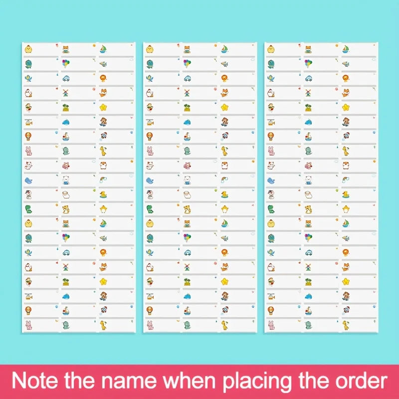 Waterproof Name Tag Stickers | Custom Labels for Personal Items | GLOBGRIP® GLOBGRIP®