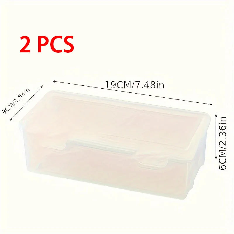 1/2 PCS Pencil Case Box PP Pencil Box Multi-function Stationery Organizer School Supplies for Office Pen Box Kits Sacs Pen Box GLOBGRIP®