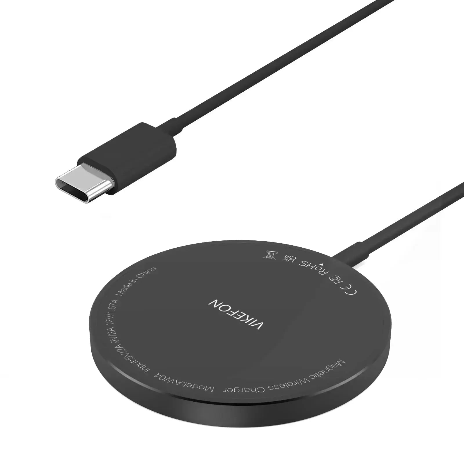 Magnetic Wireless Charger Pad USB + Type-C | Industrial Anti-Slip Solution GLOBGRIP®