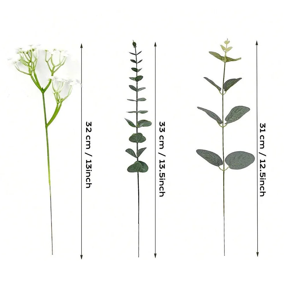 10/15pcs Artificial Flowers Baby Breath Flower Fake Gypsophila for Wedding Party Home Decoration Floral Bouquets DIY Accessories GLOBGRIP®