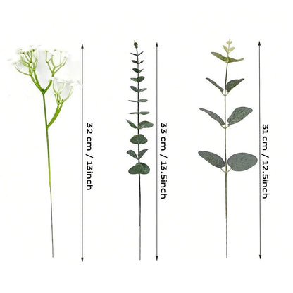 10/15pcs Artificial Flowers Baby Breath Flower Fake Gypsophila for Wedding Party Home Decoration Floral Bouquets DIY Accessories GLOBGRIP®