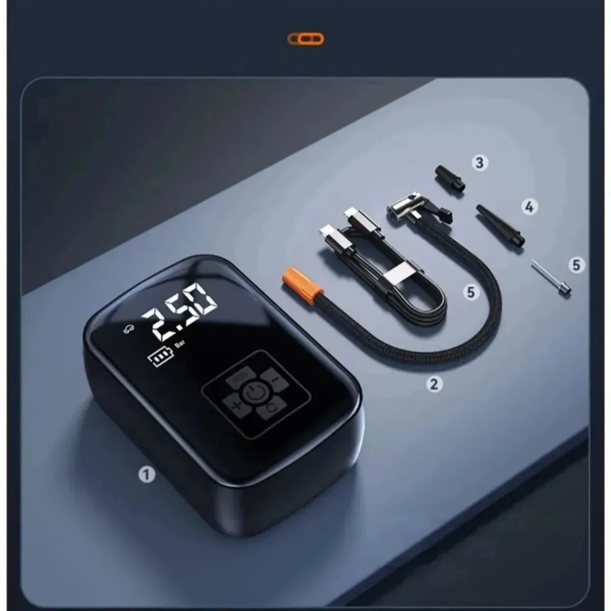 🚗 Portable Car Air Pump GLOBGRIP®