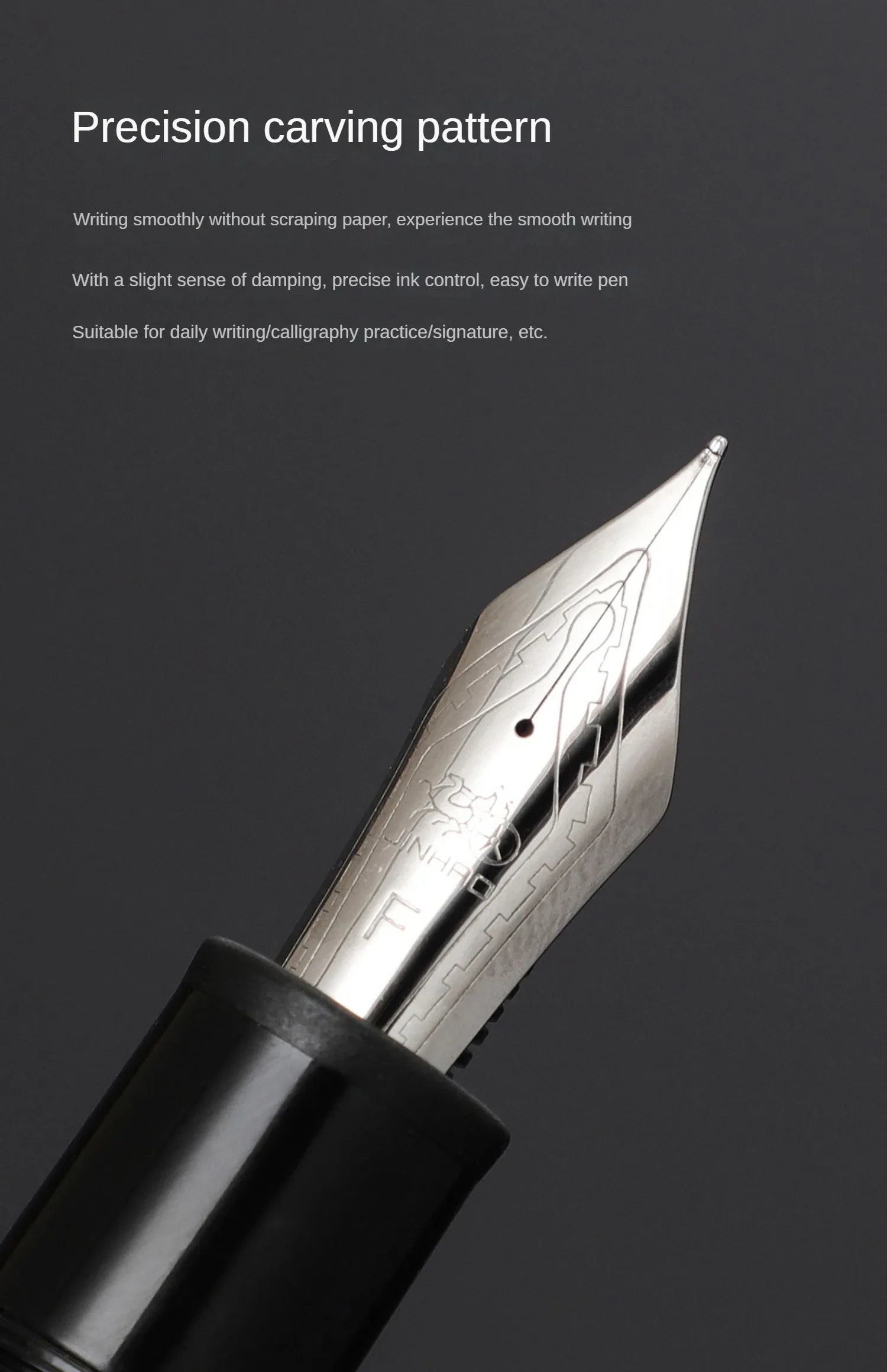 Luxury Fountain Pen X159 | Multi-Colour Acrylic Body | GLOBGRIP® GLOBGRIP®