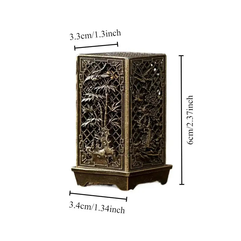 Square Vertical Incense Burner | Industrial Anti-Slip Solution GLOBGRIP®
