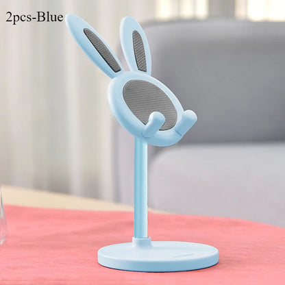 The cute Rabbit mobile phone stand desktop can lift and adjust the desktop phone accessories  phone stand  phone grip GLOBGRIP®