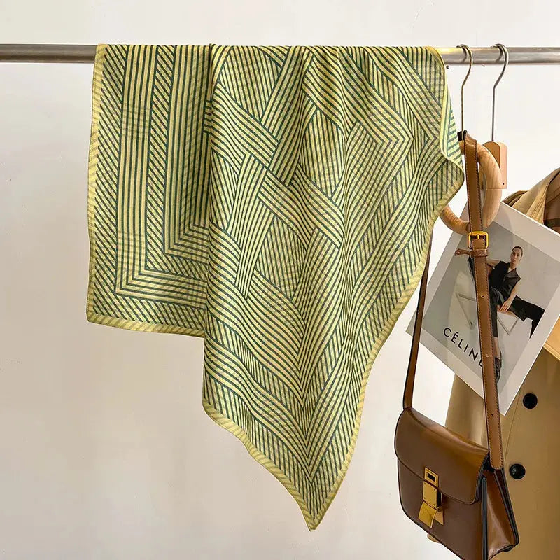 Pure Cotton Women Scarf | Industrial Anti-Slip Solution GLOBGRIP®