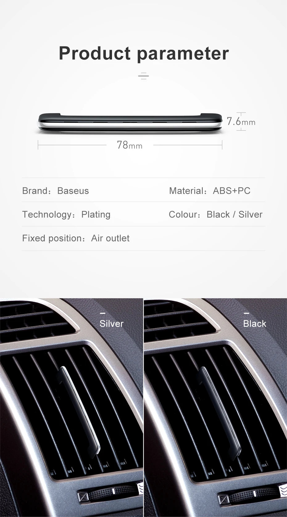 Car Air Freshener Clip GLOBGRIP®