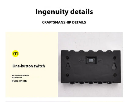 4/6/8/10LEDs Solar Wall Lamp GLOBGRIP®