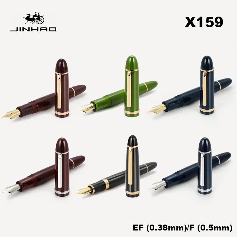 Luxury Fountain Pen X159 | Multi-Colour Acrylic Body | GLOBGRIP® GLOBGRIP®