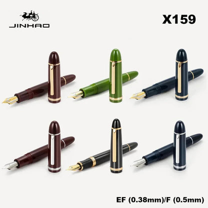Luxury Fountain Pen X159 | Multi-Colour Acrylic Body | GLOBGRIP® GLOBGRIP®
