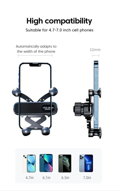 Gravity Car Phone Holder Air Vent Clip GLOBGRIP®