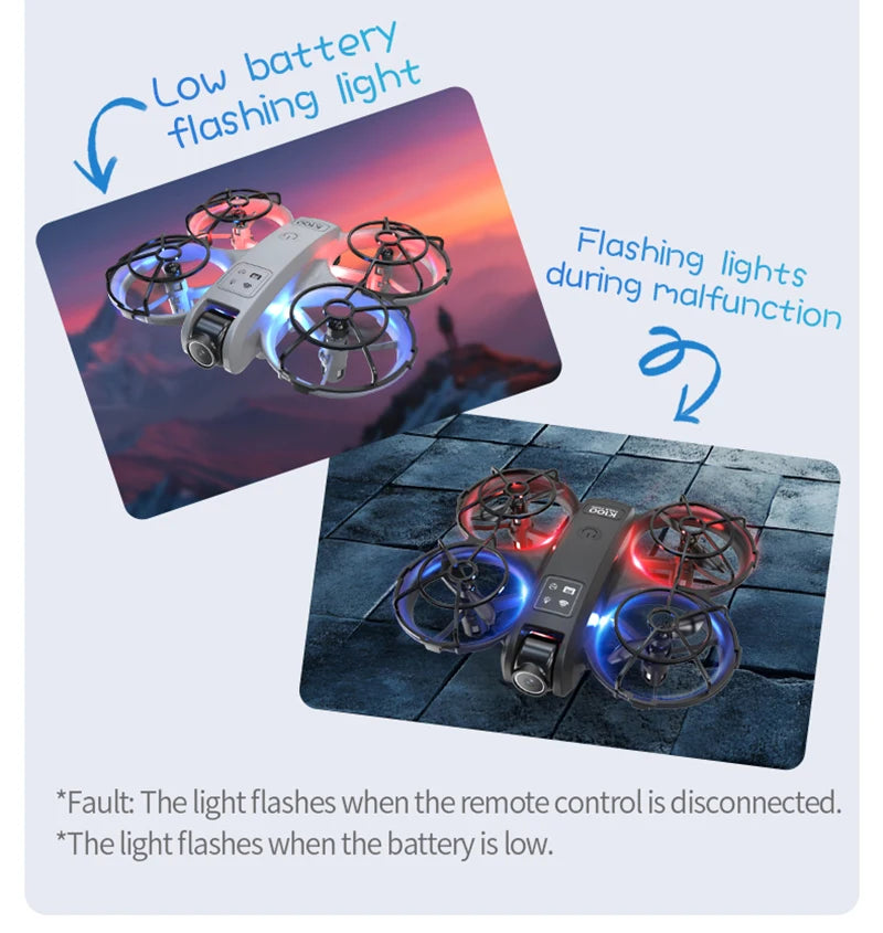 Xiaomi K100 MAX Mini Drone Professional 4K HD Dual Camera Fpv Screen Optical Flow Drone Toys Quadcopter Brushless Dron Toy Gift GLOBGRIP®