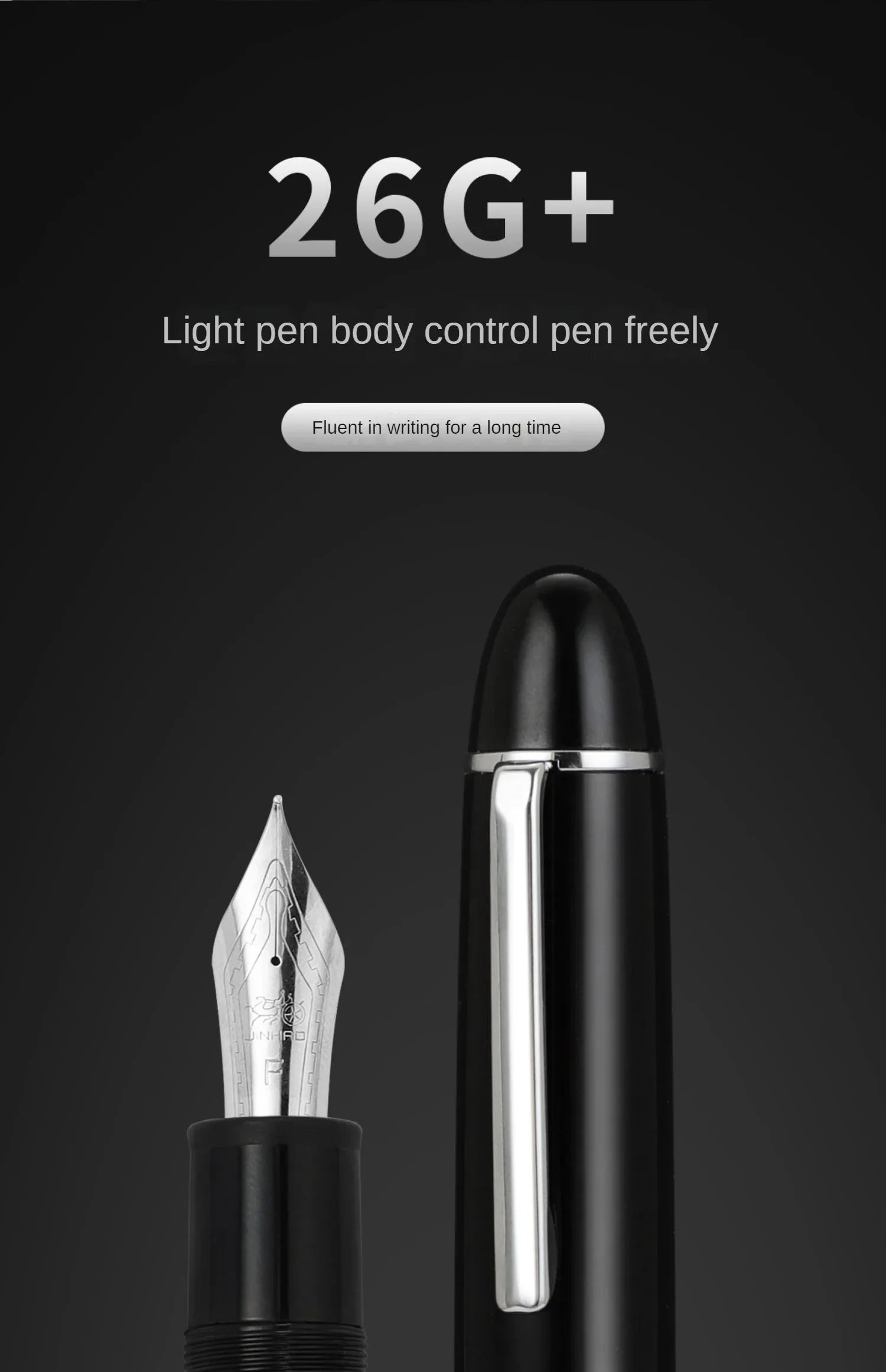Luxury Fountain Pen X159 | Multi-Colour Acrylic Body | GLOBGRIP® GLOBGRIP®