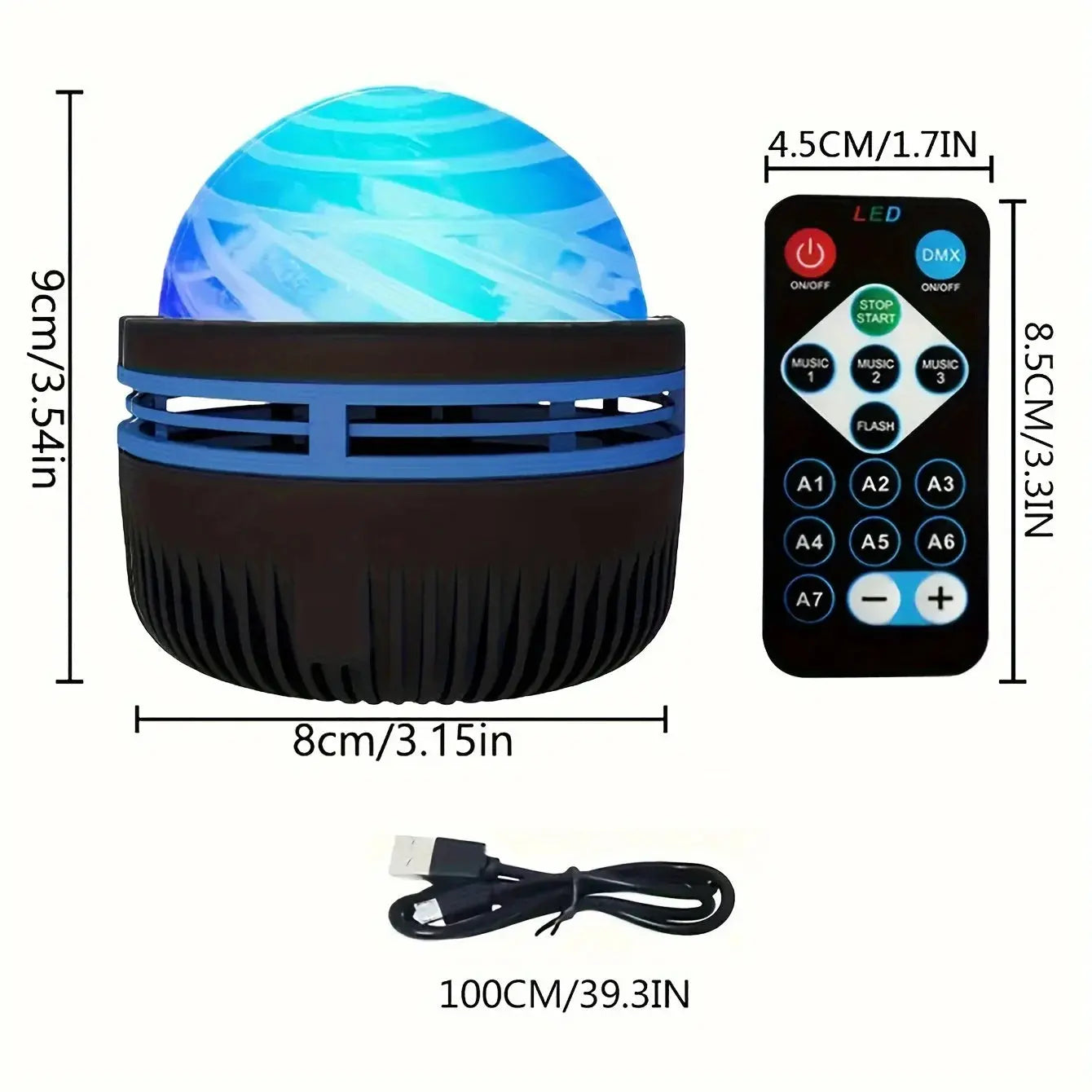 Starry Sky Galaxy Lamp Projector | Industrial Anti-Slip Solution GLOBGRIP®