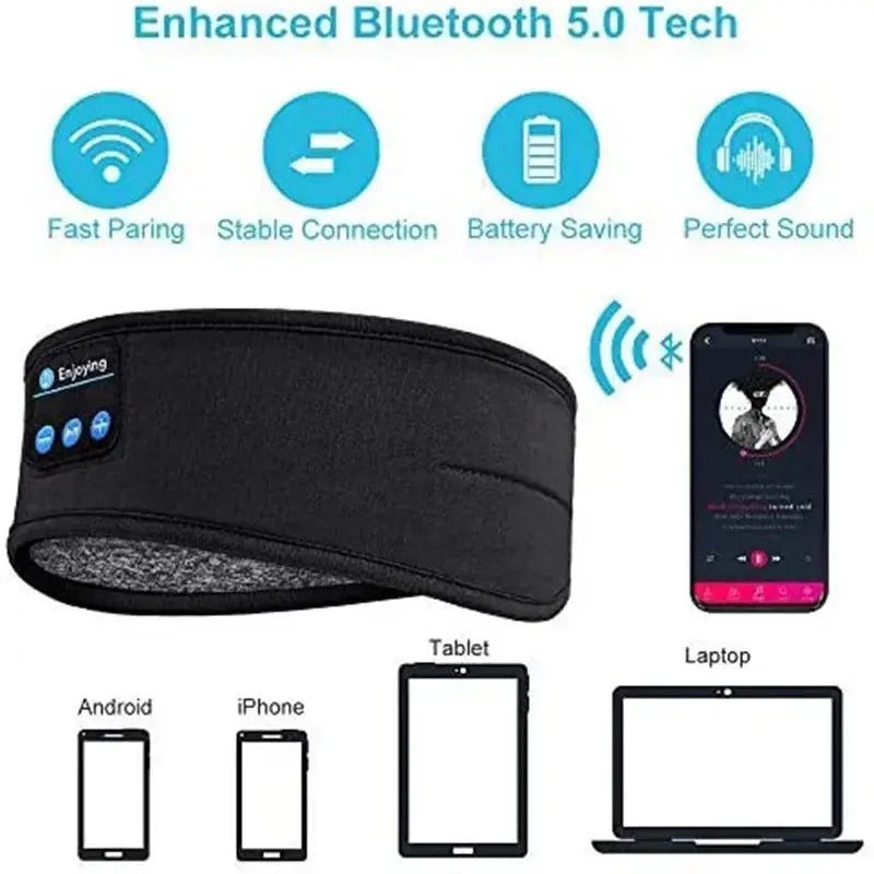 Bluetooth Earphones Headband | Industrial Anti-Slip Solution GLOBGRIP®