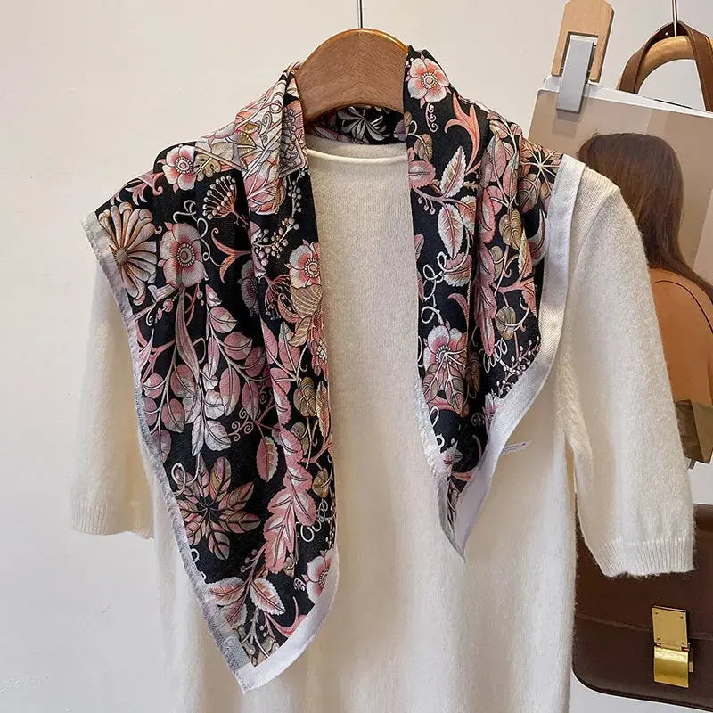 Pure Cotton Women Scarf | Industrial Anti-Slip Solution GLOBGRIP®
