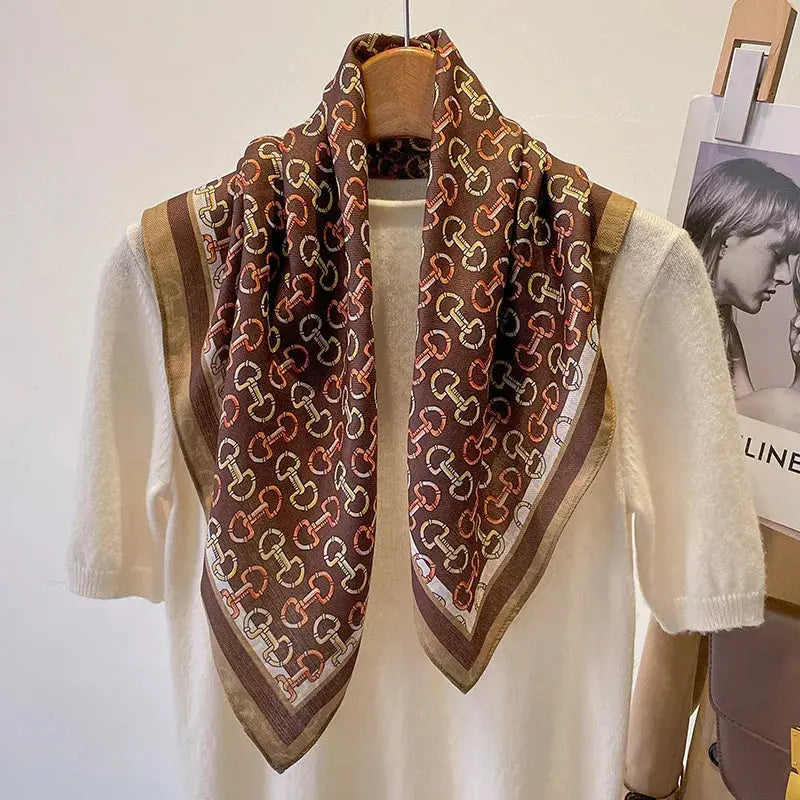 Pure Cotton Women Scarf | Industrial Anti-Slip Solution GLOBGRIP®
