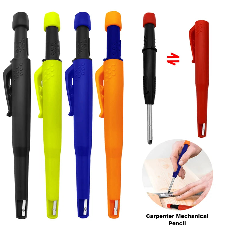 Carpenter Mechanical Pencil For Woodworking Construction GLOBGRIP®