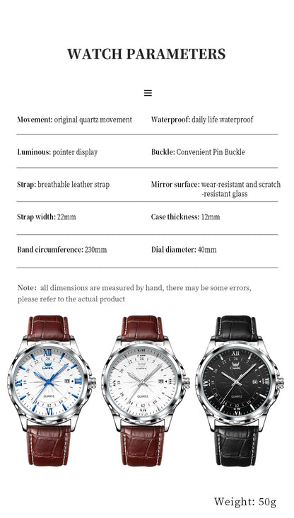 ✨ OPK Steel Belt Men’s Watch GLOBGRIP®