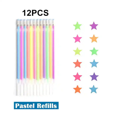 Metallic Glitter Gel Pens | 12–24PCS Colorful Art Markers | GLOBGRIP® GLOBGRIP®