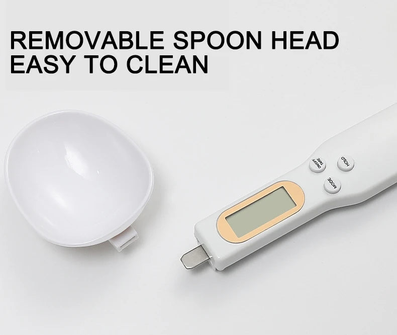 Weighing Spoon Scale | Digital Measuring Spoon for Kitchen & Baking | GLOBGRIP® GLOBGRIP®