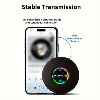 Portable Wireless Bluetooth Speaker LED | Industrial Anti-Slip Solution GLOBGRIP®