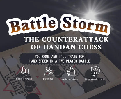 Table Hockey Paced Sling Board Puzzles Game Fast Winner Party Desktop Battle Chess Parent-child Interactive Toys For Children GLOBGRIP®