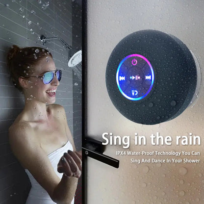Portable Wireless Bluetooth Speaker LED | Industrial Anti-Slip Solution GLOBGRIP®
