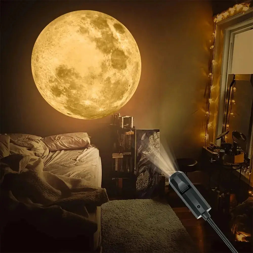 Moon Earth Projection Atmosphere Light | Industrial Anti-Slip Solution GLOBGRIP®