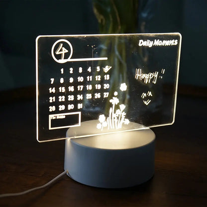 Creative LED Note Board Night Light | Industrial Anti-Slip Solution GLOBGRIP®