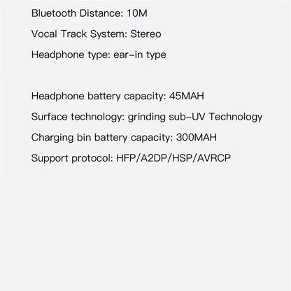 TWS E6S Wireless Bluetooth Earphones By Mic LED Display Stereo Noise Cancelling Headset With Charging Cable For All Smartphone GLOBGRIP®