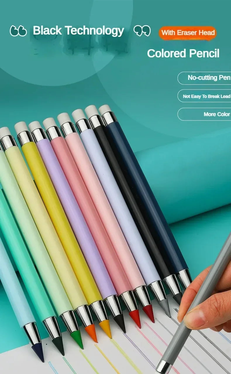Infinity Pencils Set 12 PCS | Multicolor Colored Pencils | GLOBGRIP® GLOBGRIP®