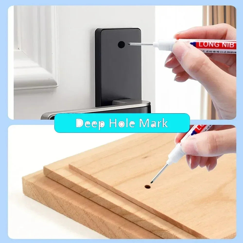 🖊️ 2cm Waterproof Long Head Deep Hole Marker Pen GLOBGRIP®