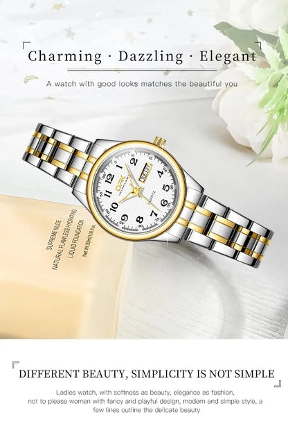 OPK 8110 Watch for Women | Elegant Luxury Wristwatch - GLOBGRIP®