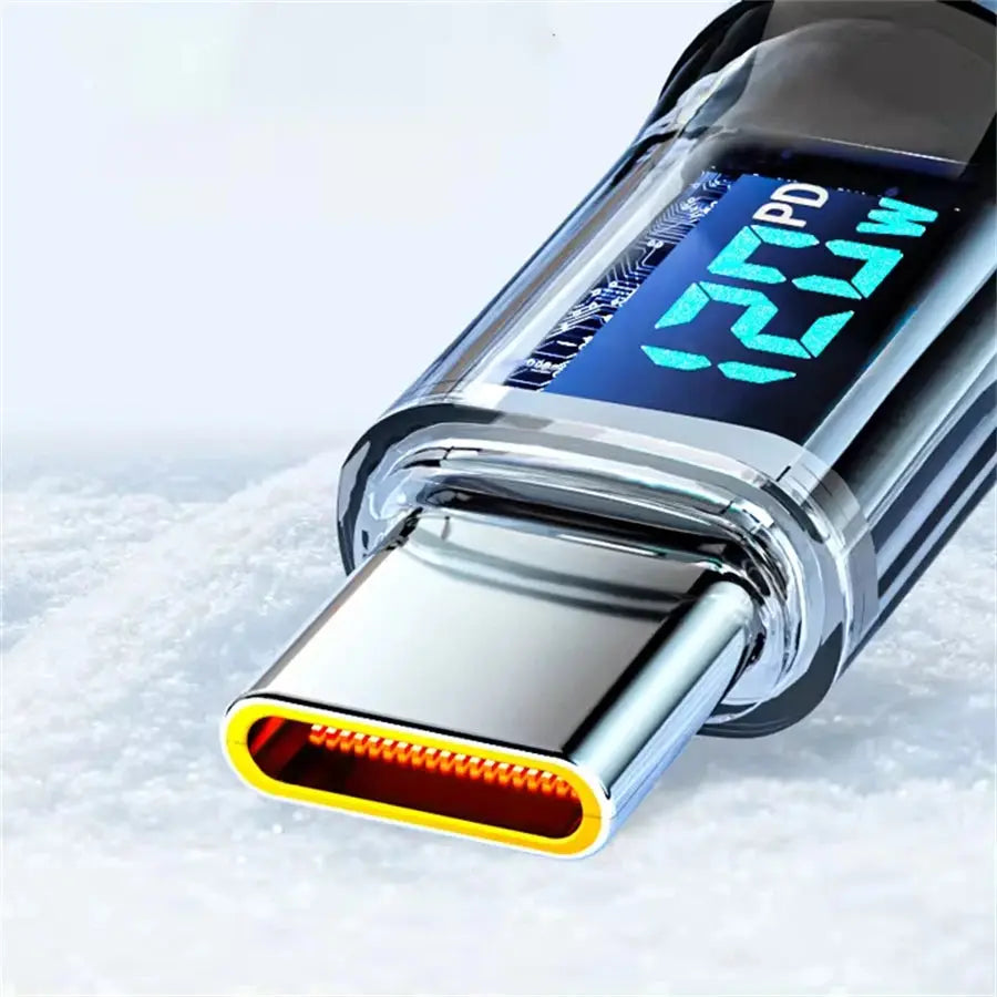 NNBILI 120W Type C to Type C Cable | Industrial Anti-Slip Solution GLOBGRIP®