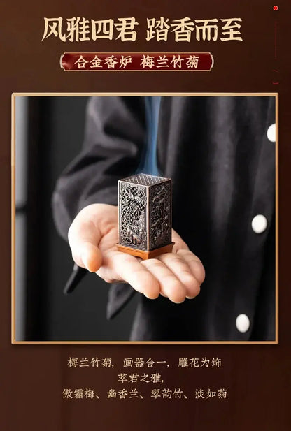 Square Vertical Incense Burner | Industrial Anti-Slip Solution GLOBGRIP®