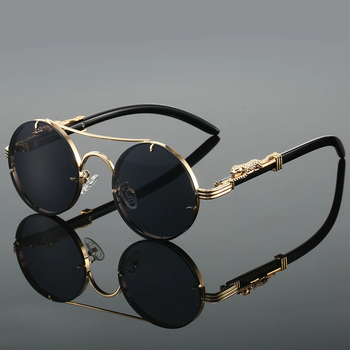 Vintage Round Sunglasses Men Fashion GLOBGRIP®