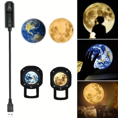 Moon Earth Projection Atmosphere Light | Industrial Anti-Slip Solution GLOBGRIP®