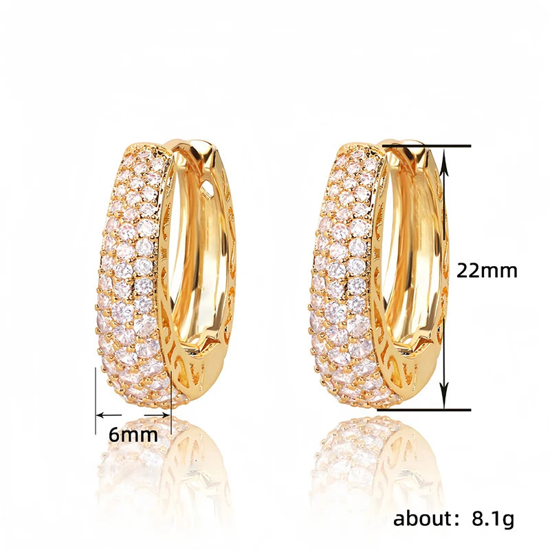Boho High-end Zircon Decorative Earrings Suitable For Women To Wear Fashionable Jewelry For Summer Travel GLOBGRIP®