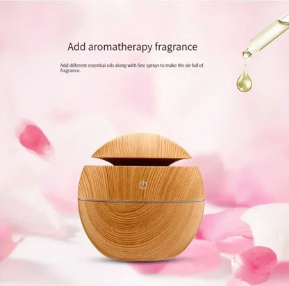 Mini Home Wood Grain Air Humidifier GLOBGRIP®
